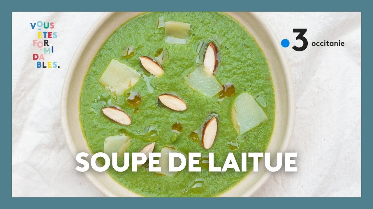 Recette anti gaspillage - Soupe de laitue