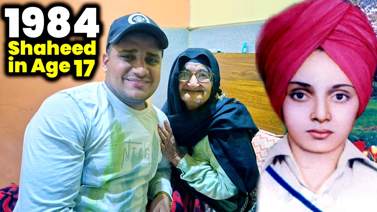 1984 Shaheed in Age 17 😥 | Bhai Baljinder Singh Ji Ke Mother Se Mila