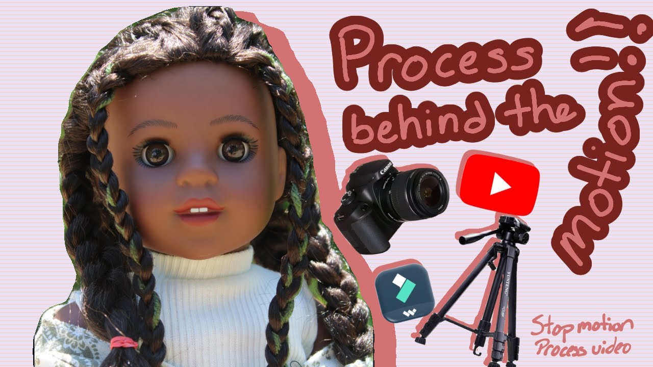 MY stop motion Process!! (BTS video)