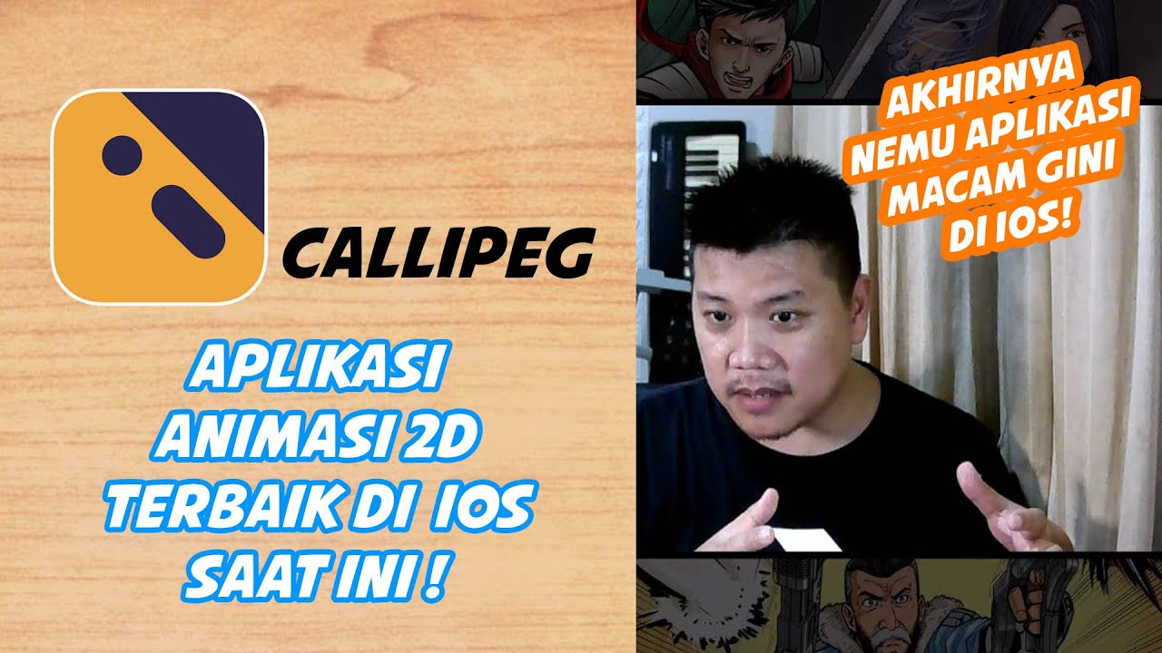 Callipeg, aplikasi Animasi 2D terbaik di iOS saat ini.