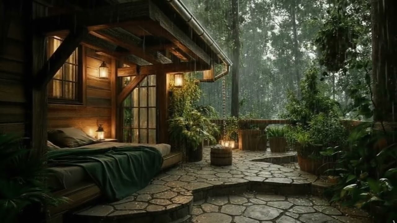 The Sound of Thunder and Rain makes me Sleep Soundly