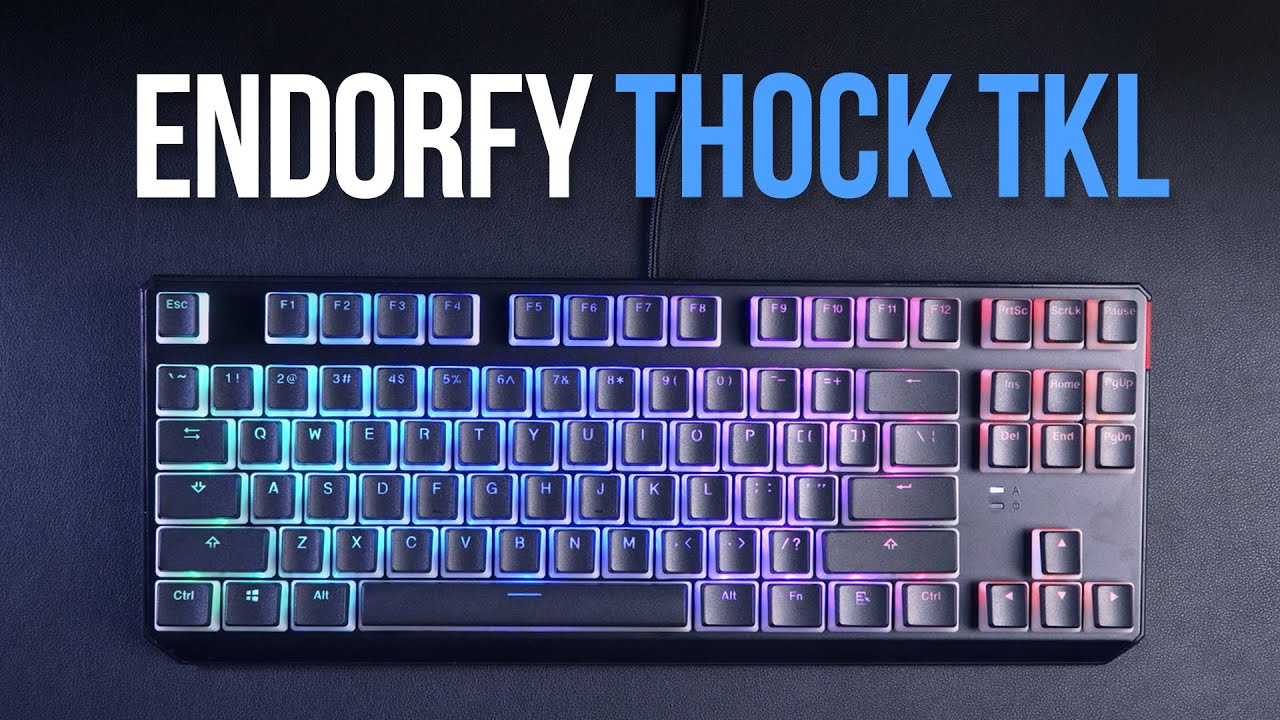 Endorfy Thock TKL (Kailh Brown) | Sound Test Comparison (Different Keyboards)