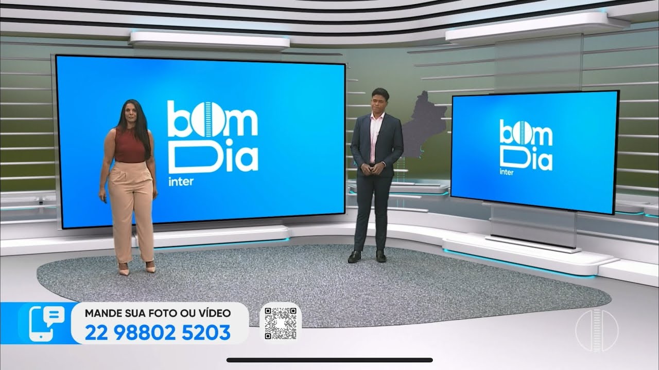 Trechos da estreia do “Bom Dia Inter” em 01/12/2025 na InterTV RJ