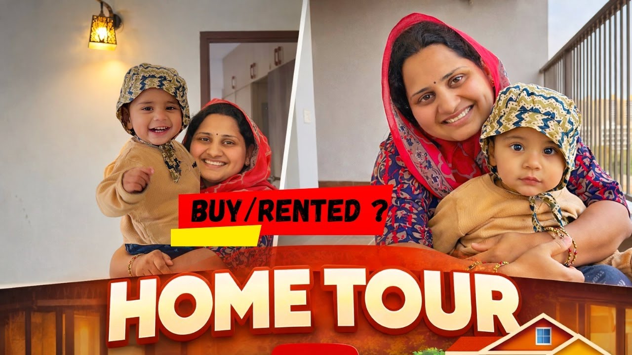 Our New Home Tour | Buy or Rented | Priya Rao
