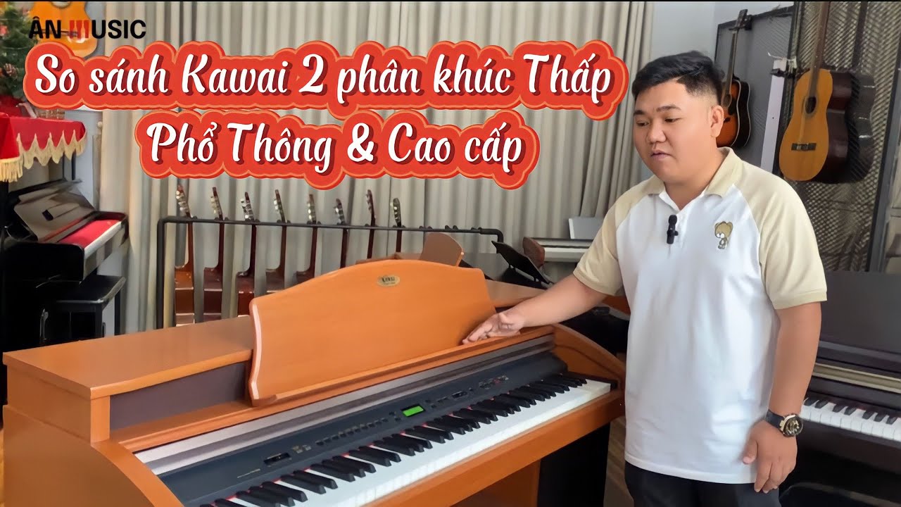 ĐÀN PIANO KAWAI CA-12R (14tr) & PW1000 (10tr) Cùng Một Thương Hiệu 2 Phân Khúc Có Gì Đặc Biệt ?