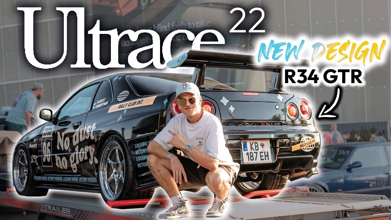 NEW ENGINE & a new DESIGN for my Nissan R34 GTR - ULTRACE 2022