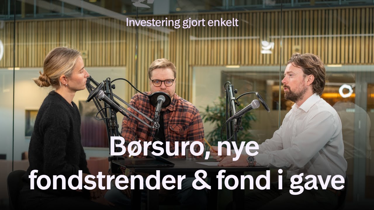 Hvorfor blir man stressa n&aring;r sparepengene svinger? Og er det n&aring; lurt &aring; investere i forsvarsfond?