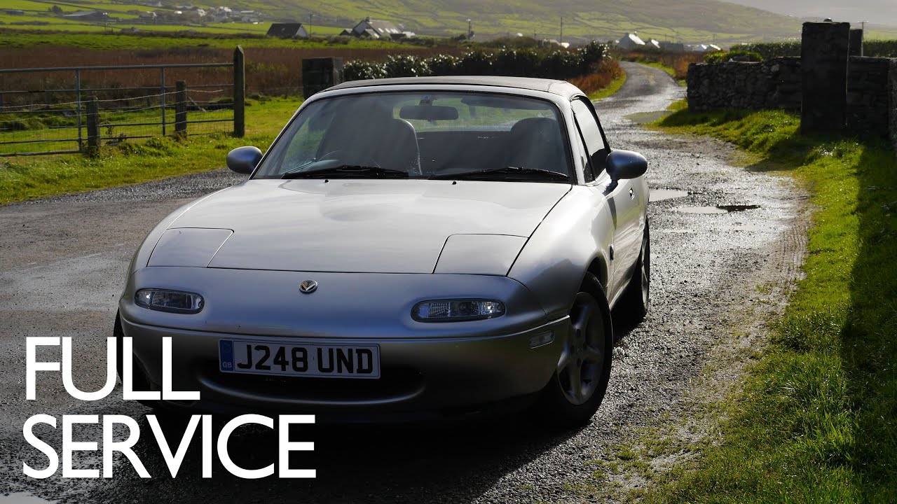 My MX5: Full Service | Engine Gearbox & Diff Oil, Oil Air & Fuel Filter, Spark plugs, Coolant Change