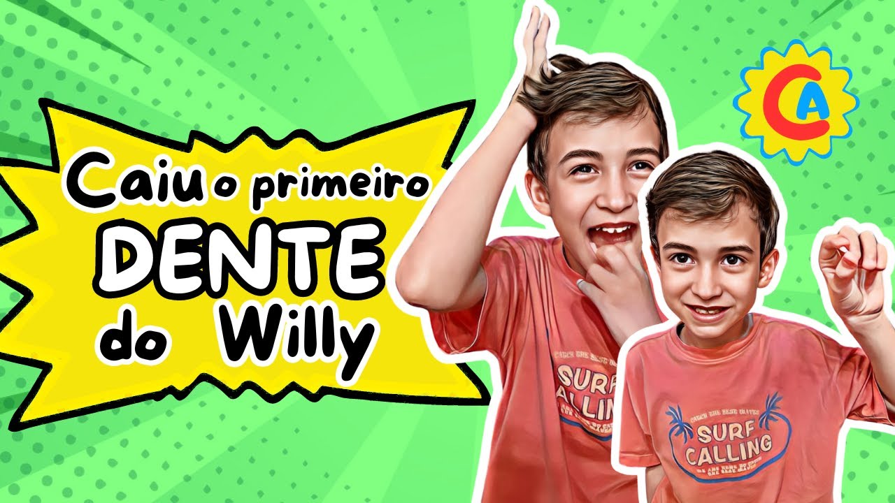 CAIU O PRIMEIRO DENTE DO WILLY - Coate Alem&atilde;o