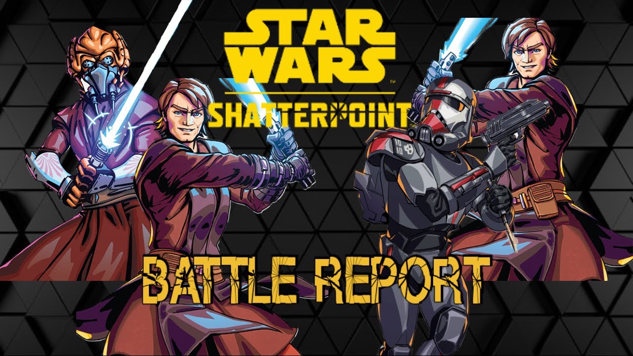 Star Wars Shatterpoint Bad Batch vs  Republic Battle Report S02E17