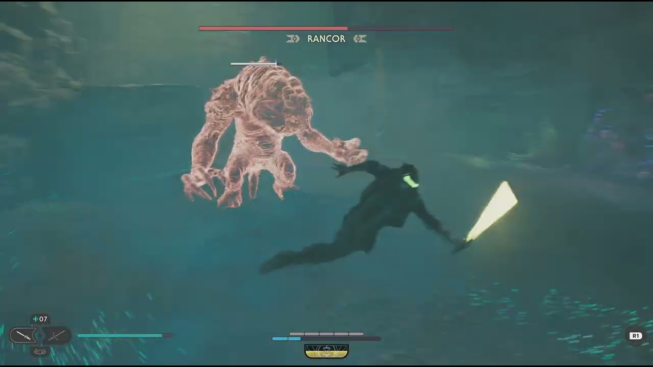 STAR WARS Jedi  Survivor Rancor Fight!