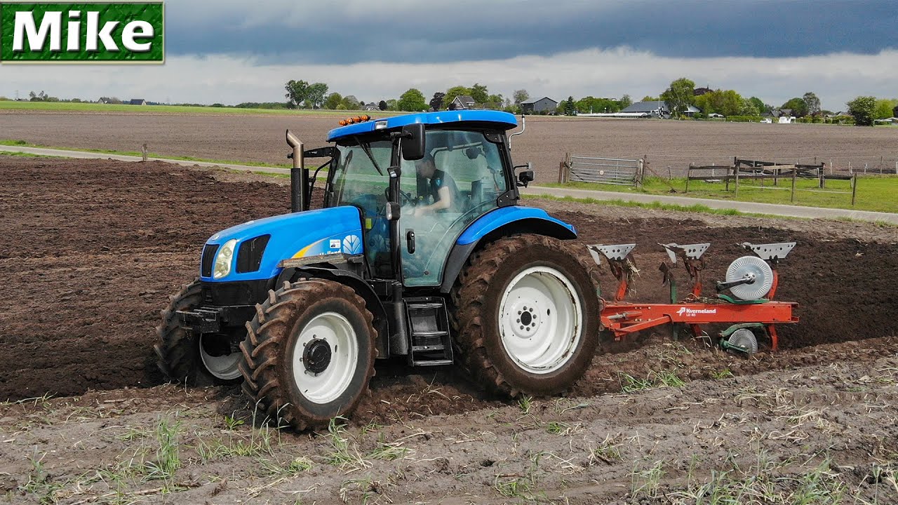 2020 | PURE SOUND | Ploughing with New Holland TS100A | Luuk Jacobsen | Kverneland | Ploegen.