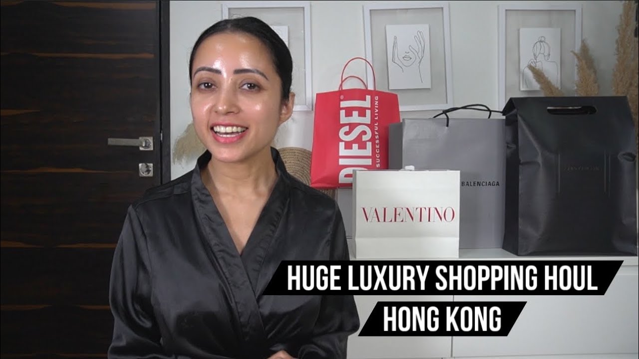 Huge Luxury Shopping Haul | HONG KONG | Bags, outfits