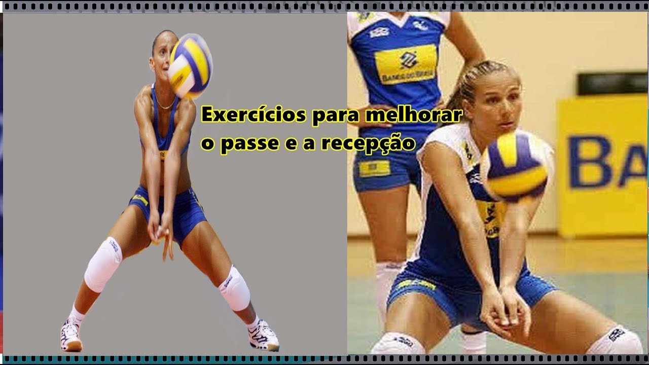 VOLEIBOL EXERCÍCIOS PARA MELHORAR A  RECEPÇÃO E PASSE