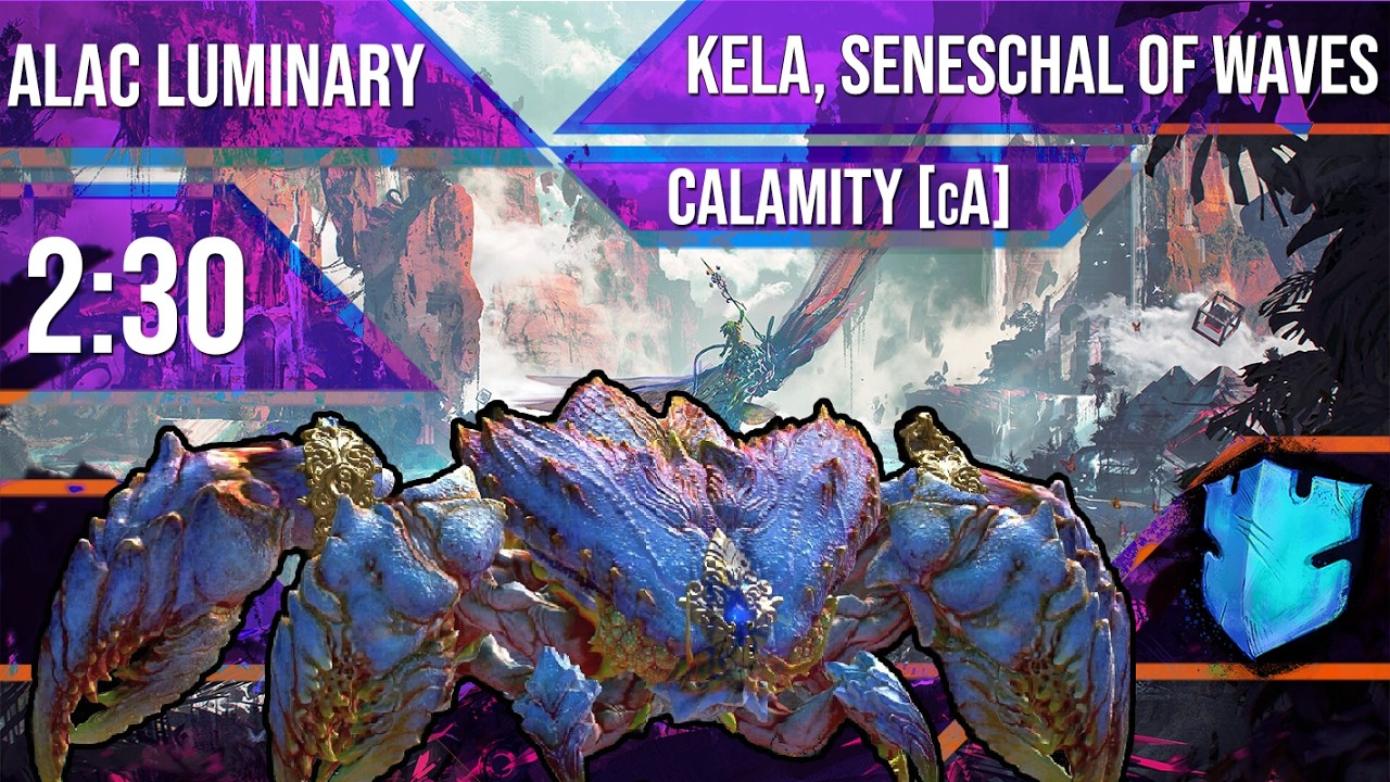 [cA] Calamity | Kela (No Storm Phase) | 2:30 - Alacrity Luminary POV