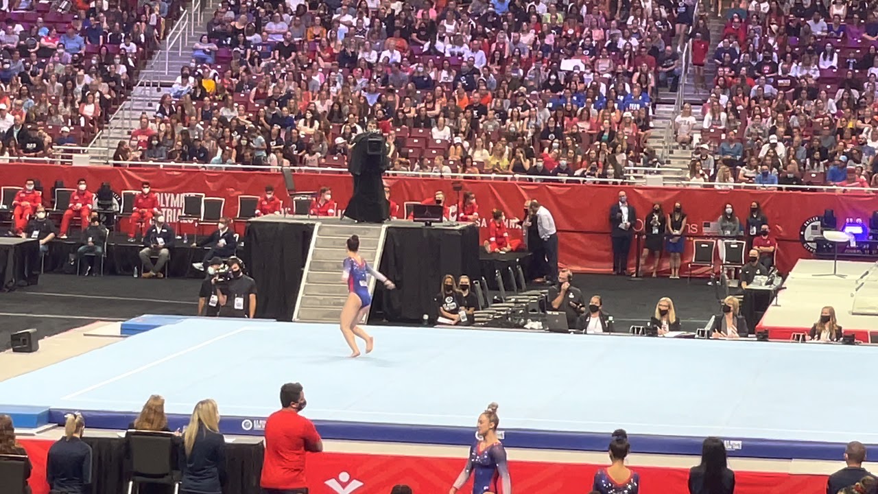 Kara Eaker - Floor Exercise - 2021 Olympic Trials - Day 2