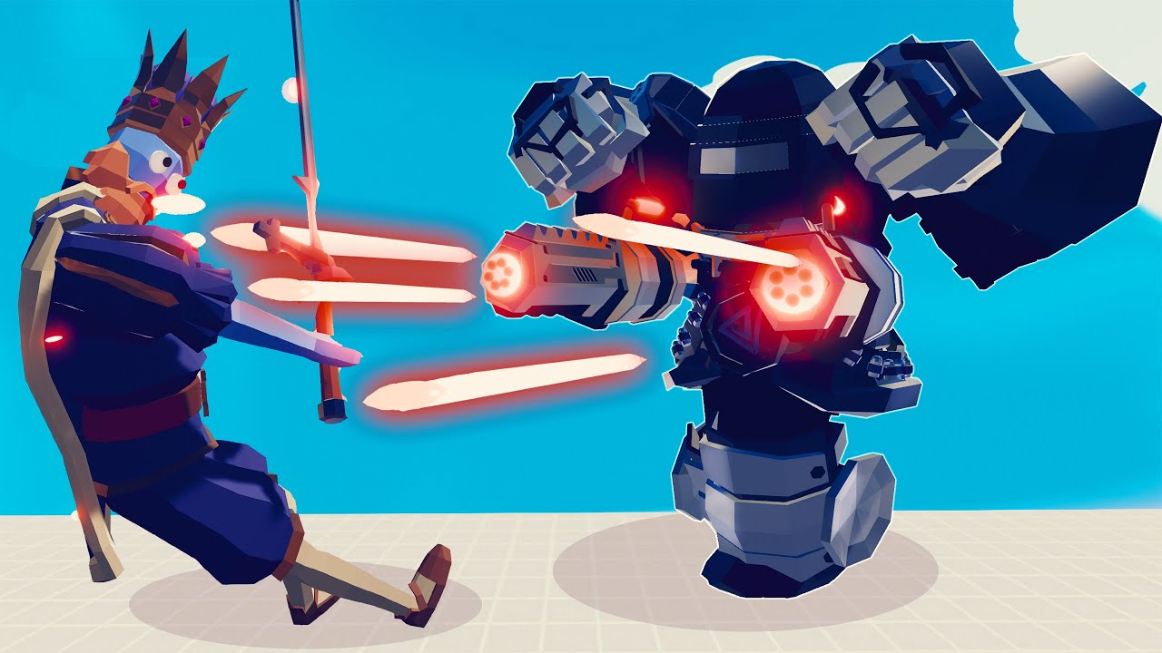 MECH ROBOT vs EVERY UNIT | Totally Accurate Battle Simulator-TABS