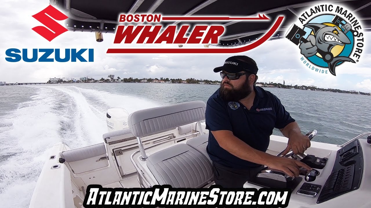 23' Boston Whaler Outrage Repowered with 300HP Suzuki