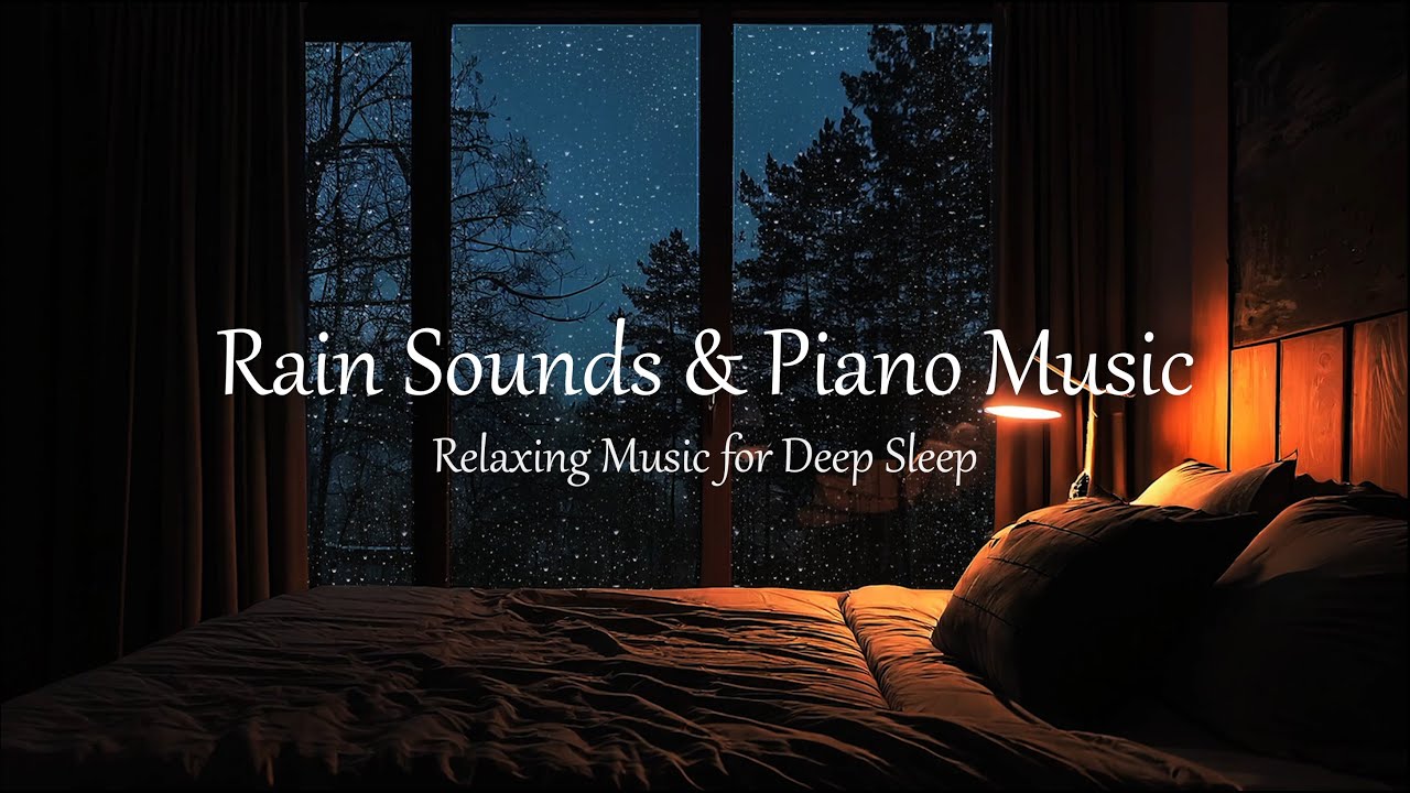 Rain Sounds with Thunder 🌩️ Soothing Storm Ambience for Deep Sleep, Inner Calm & Emotional Healing