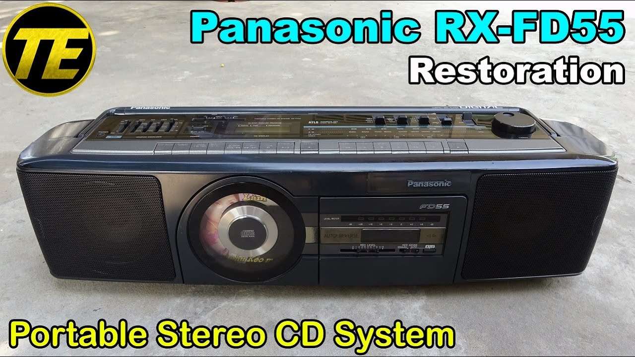 Panasonic RX-FD55 Restoration