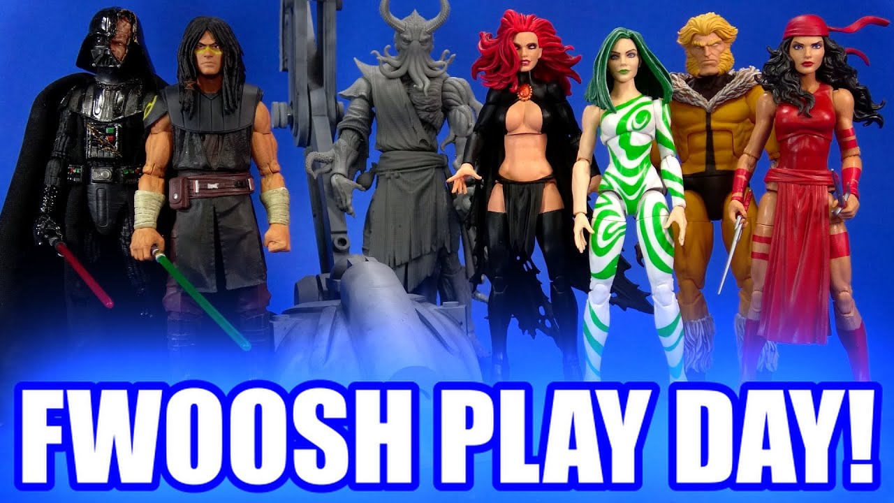 Fwoosh Play Day! Customs 3D Prints Third Party and Official Items for a 6-inch Display 05/10/23