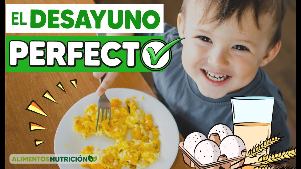 Este es el MEJOR DESAYUNO para NI&Ntilde;OS 🍳🥣 Ideas de desayunos saludables