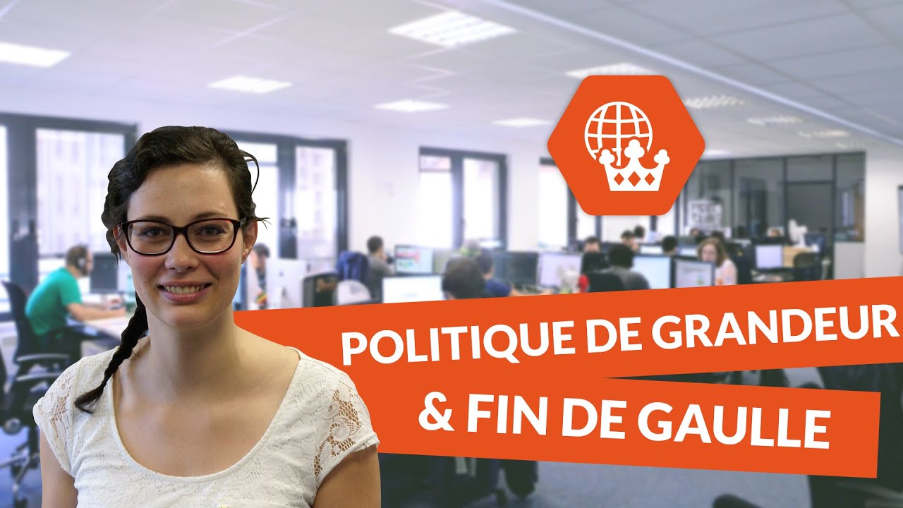 L'Etat Gaullien, Politique de grandeur et fin de la pr&eacute;sidence de De Gaulle - Histoire G&eacute;ographie