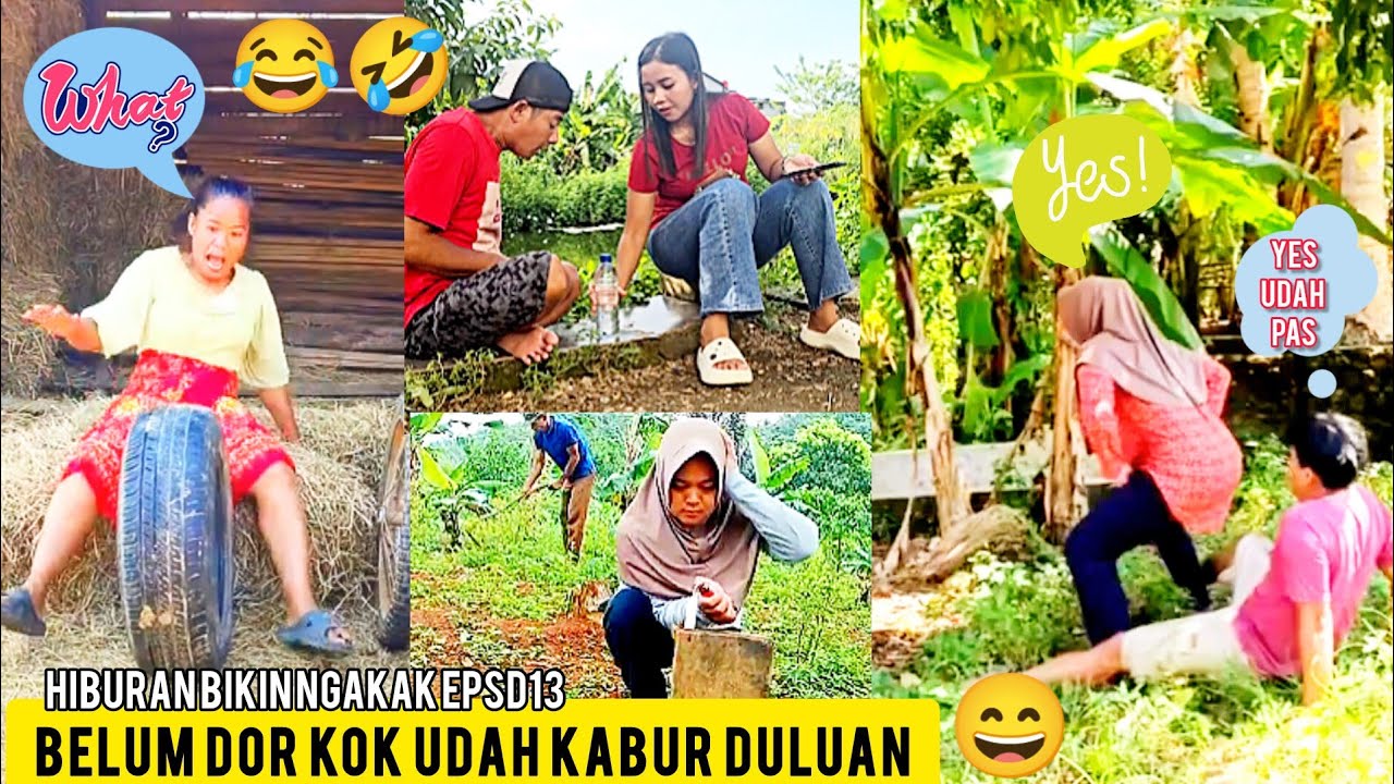 bikin ngakak epsd.13🔴kira-kira lewat mana masuknya kok bisa lasung sebesar itu⁉️hiburan warga62 😂
