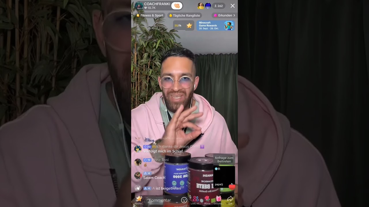 🏅 Coach Franki 11.10.24 - 22 Uhr Stream! Man merkt, es ist Wochenende + Gesangseinlage