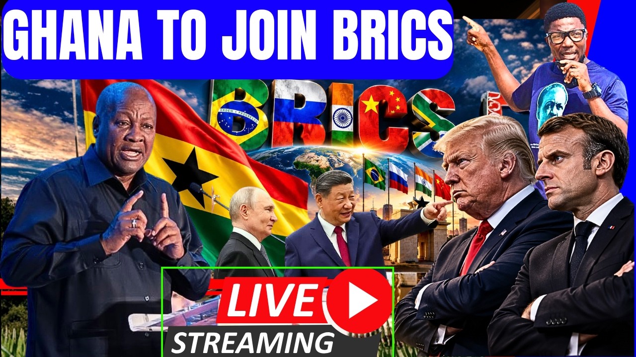 🔴LIVE ! THE WEST IN SHOCK AS GHANA TUN TOWARDS BRICS 🔥