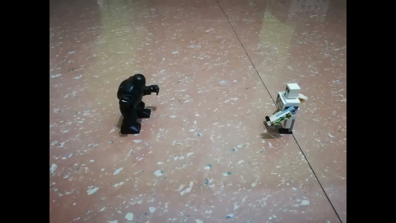 Lego Stop Motion - Venom vs Iron Golem (MC)