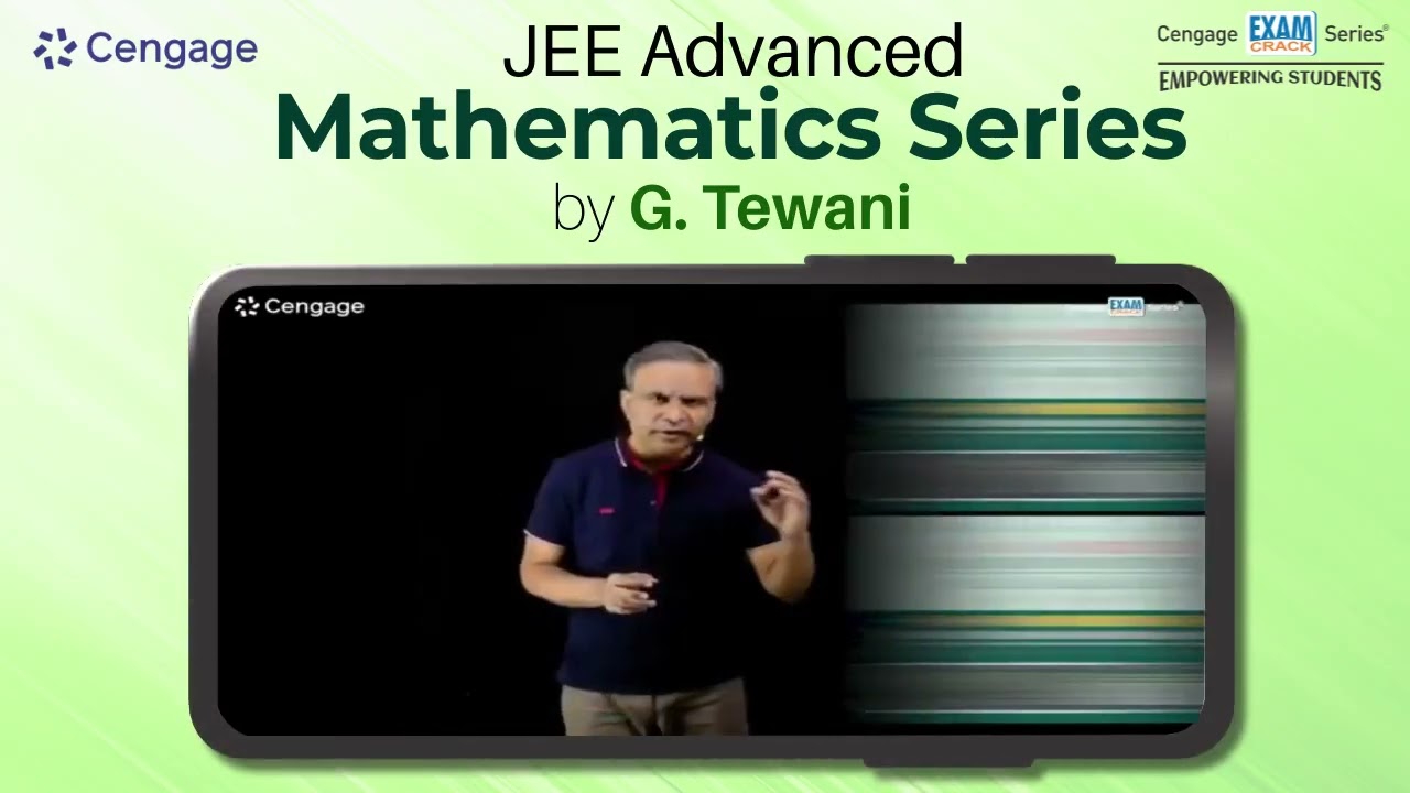 📘✨ Сдайте экзамен JEE Advanced Mathematics 2025 с помощью Cengage!