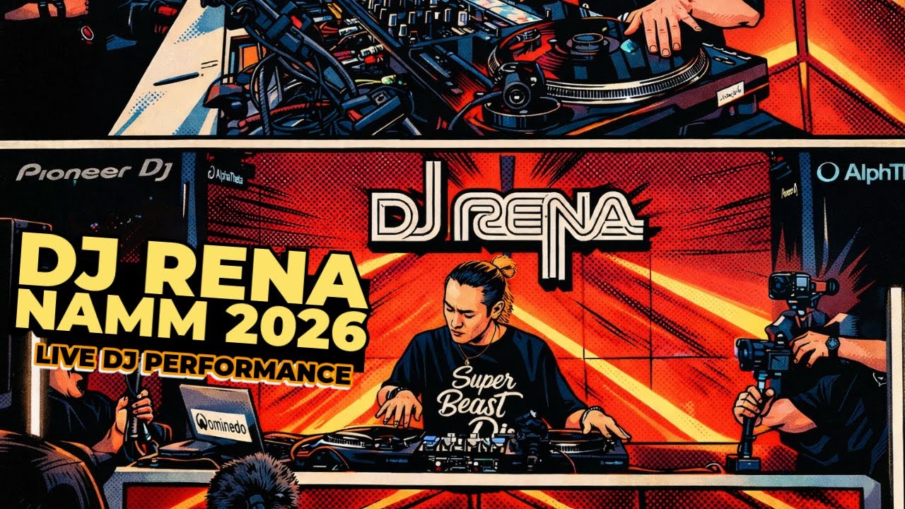 Dj Rena performing @ the NAMM Show 2026 | Alpha Theta x Pioneer Dj