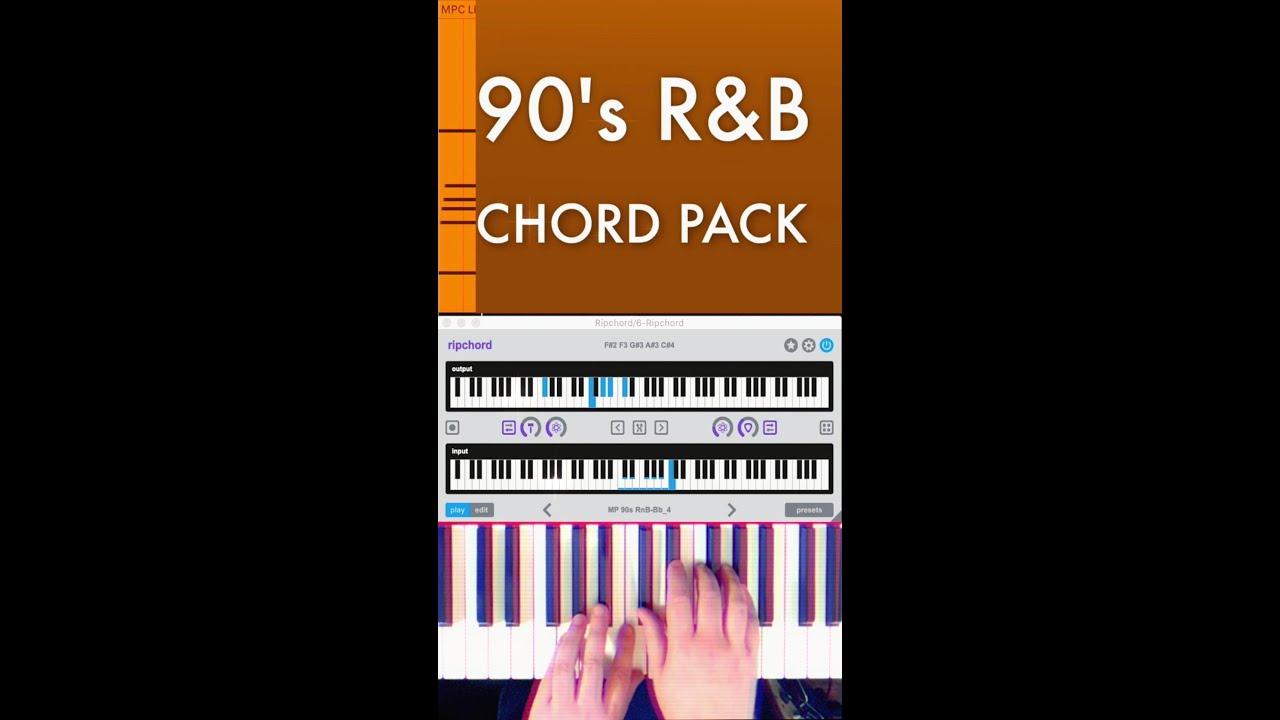Cooking 90s R&B Chord Pack