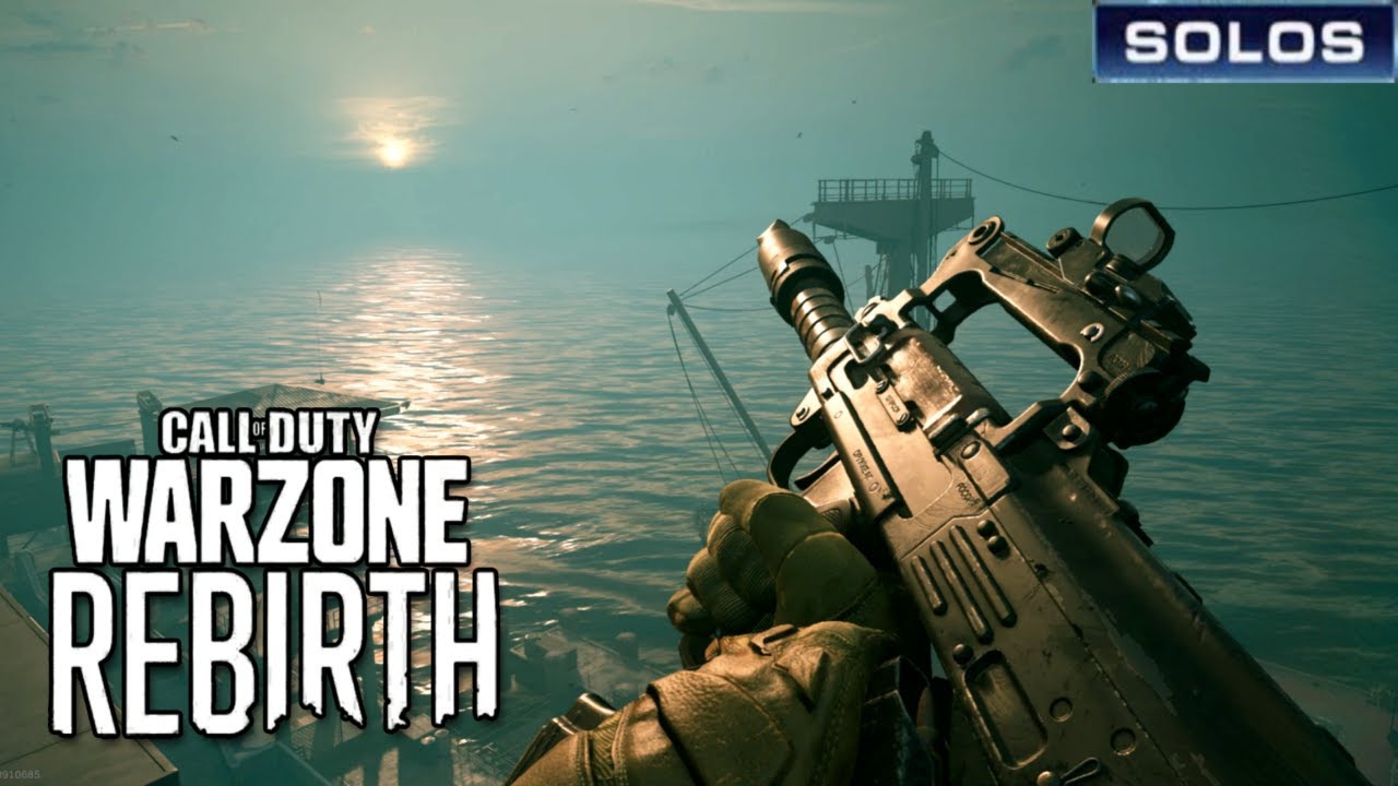 OTs-14 Groza-1 & Mosin Nagant M1891/30 in Warzone Dark Rebirth Island Solos WIN Gameplay