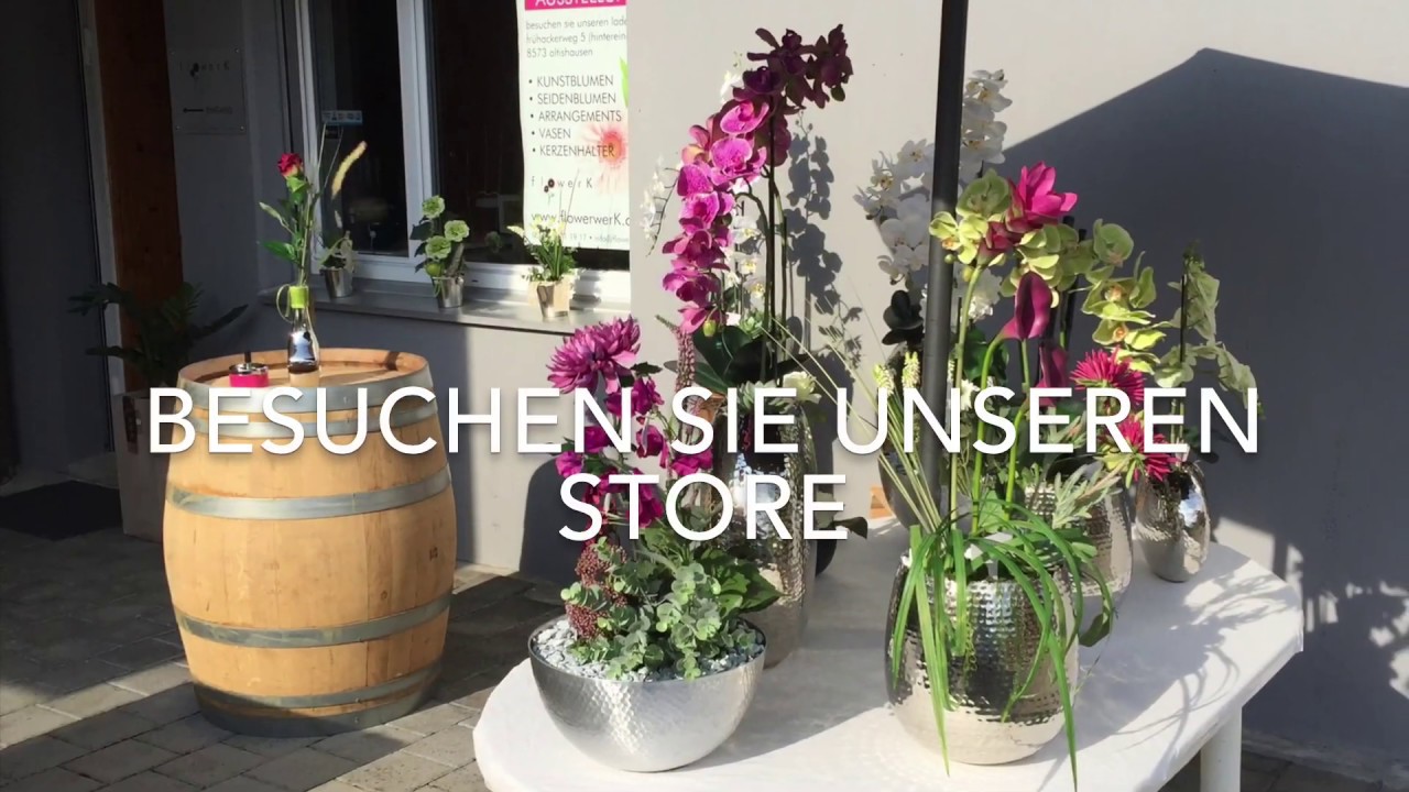 künstliche seidenblumen mieten oder kaufen