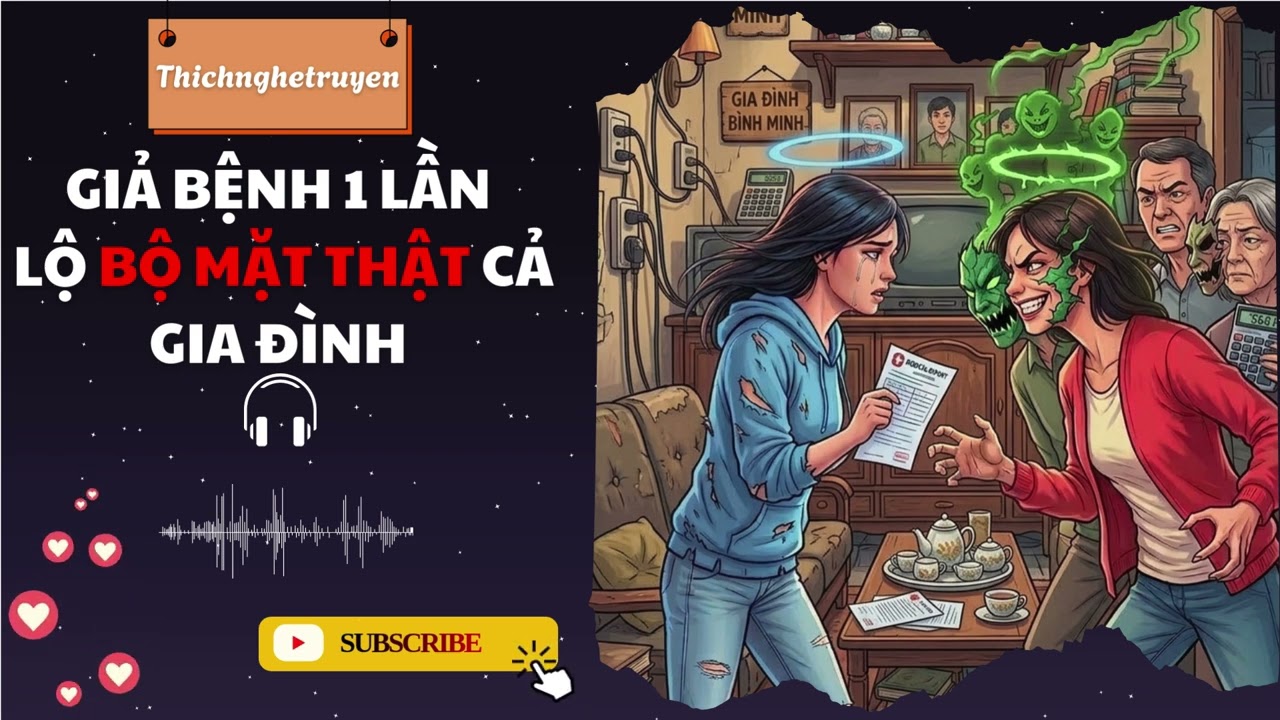 GIẢ BỆNH 1 LẦN  LỘ BỘ MẶT THẬT CẢ GIA ĐÌNH FULL