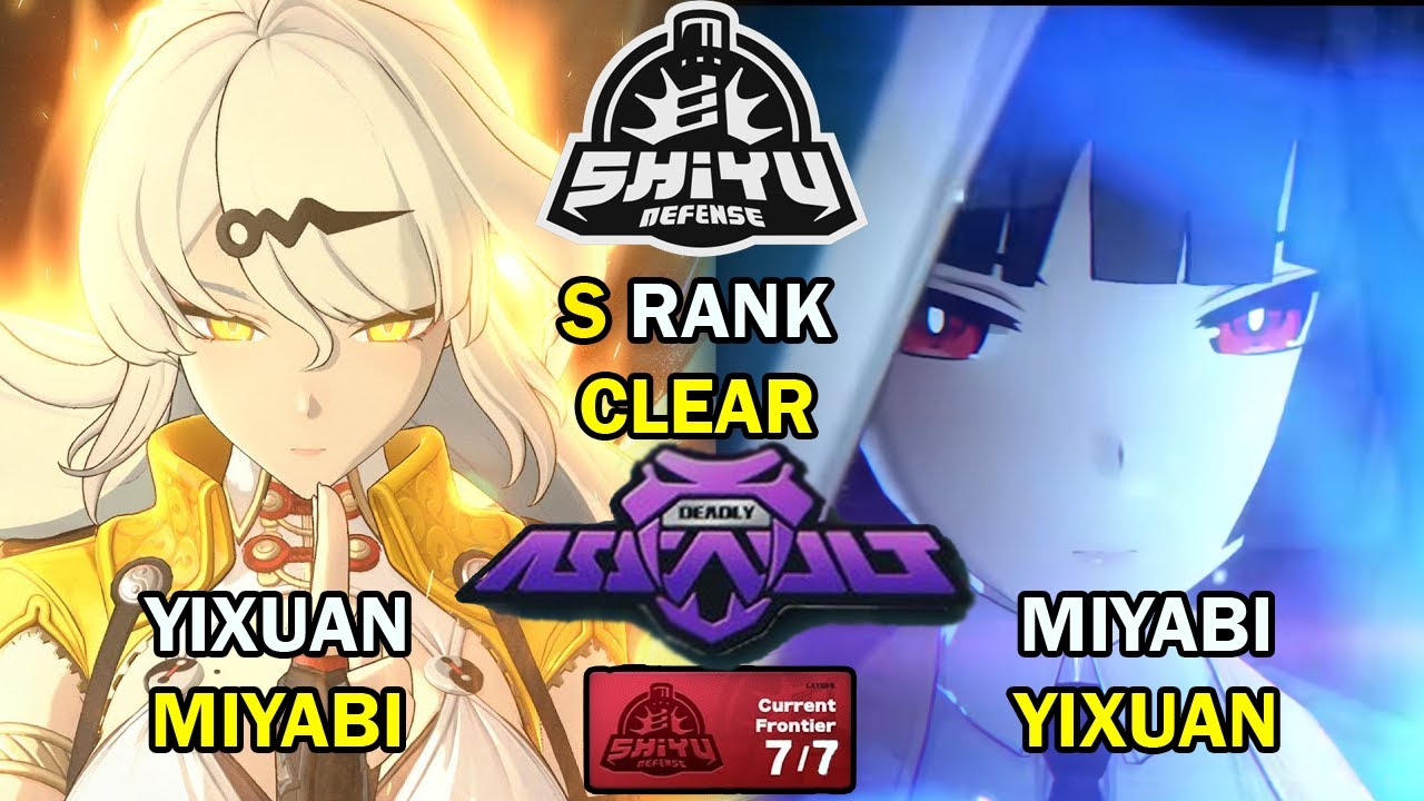 Yixuan + Miyabi TAG TEAM! | Shiyu Defense & Deadly Assault S Clear | Zenless Zone Zero ZZZ 2.0【ゼンゼロ】