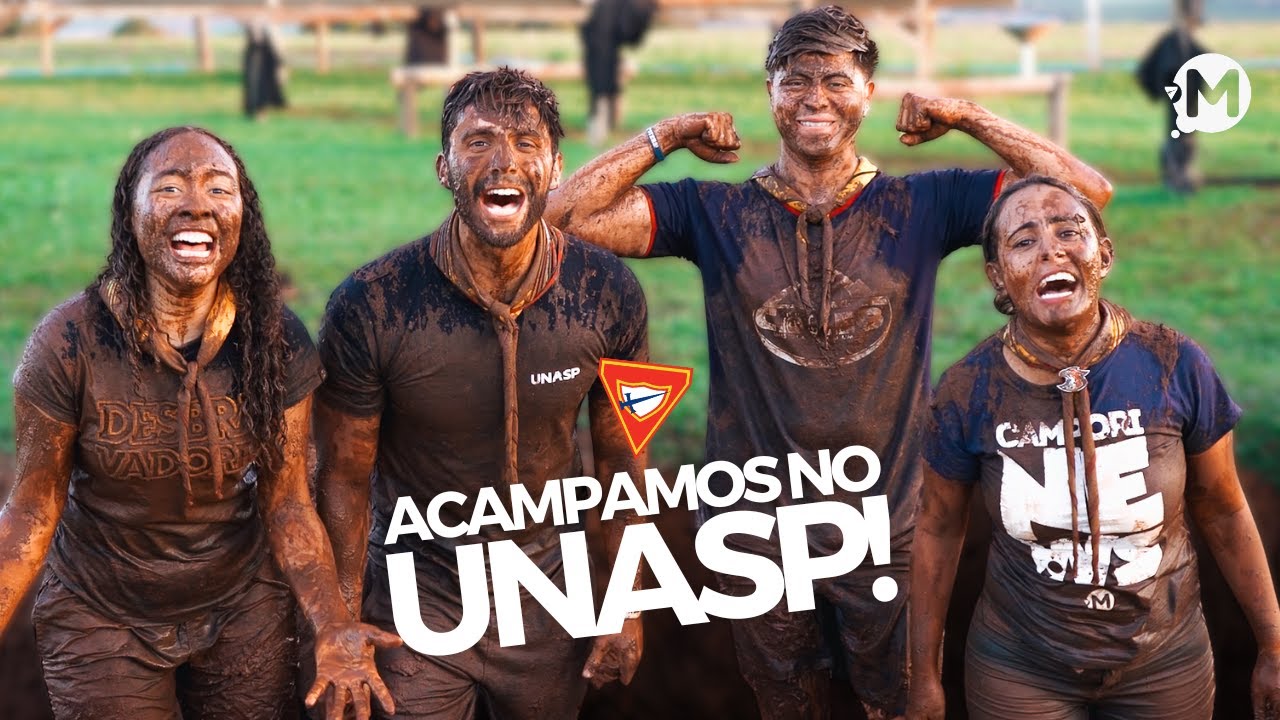 ACAMPAMOS NO UNASP!