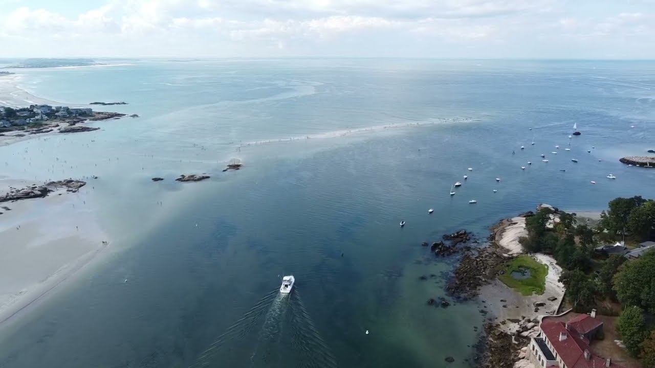 Drone Footage Of Wingaersheek Beach & Harbor @ Gloucester, Mass
