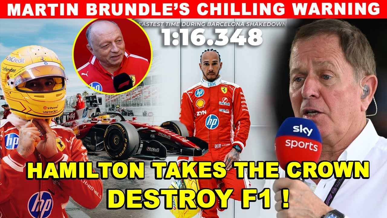 Martin Brundle’s CHILLING WARNING: The Rules That Could Crown Hamilton… & KILL F1| DISASTER'S COMING