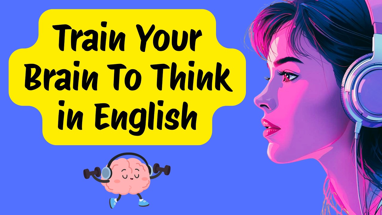How to Train Your Brain to Think in English Every Day | Improve Listening Skills