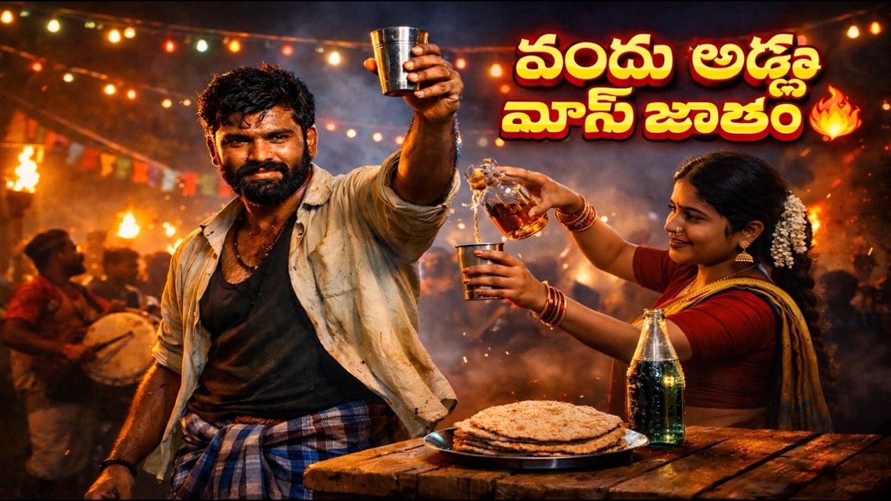 మందు అడ్డా మాస్ జాతర 🔥 | Folk Song |#TrendingSong, #ViralTelugu, #NewFolkSong, #MassSong2026,