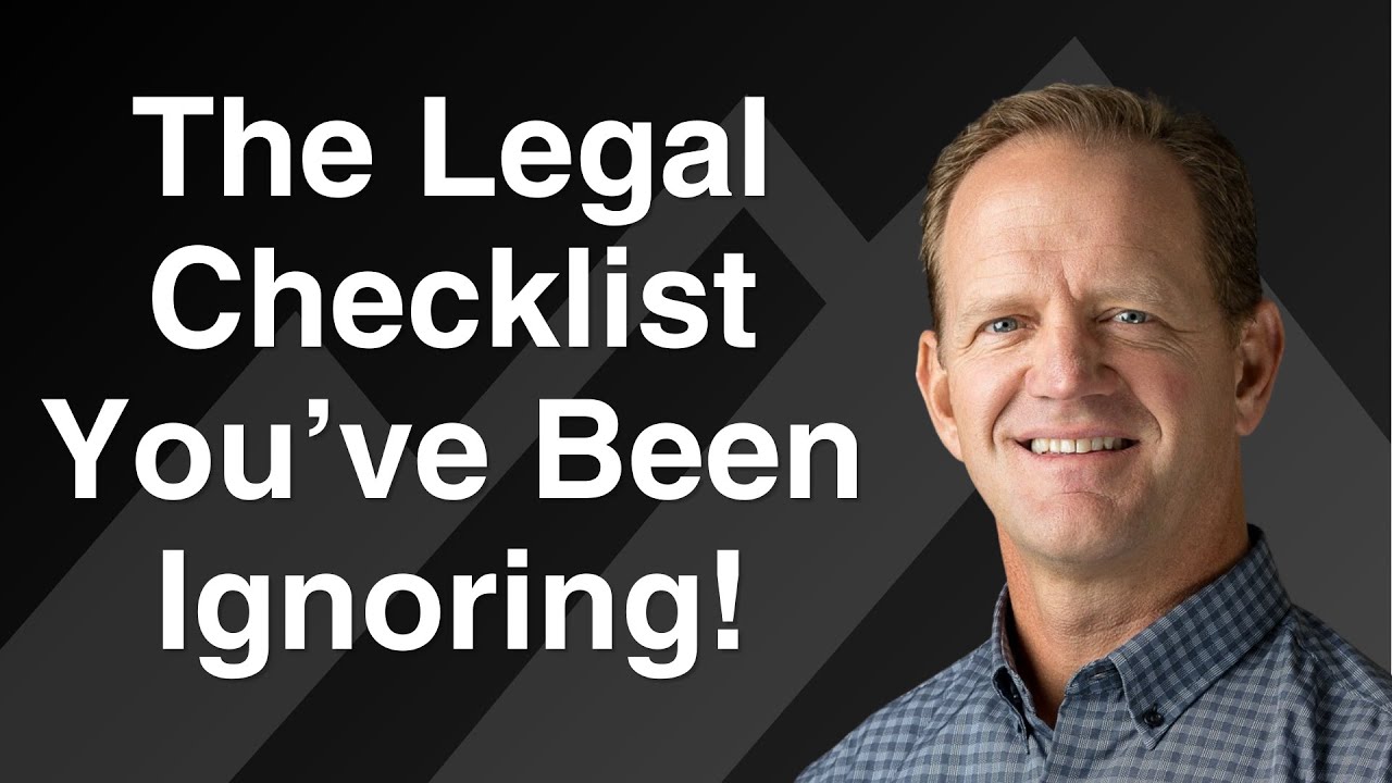 The Clean Legal Bill of Health Every Founder Needs with Eric Jeppson