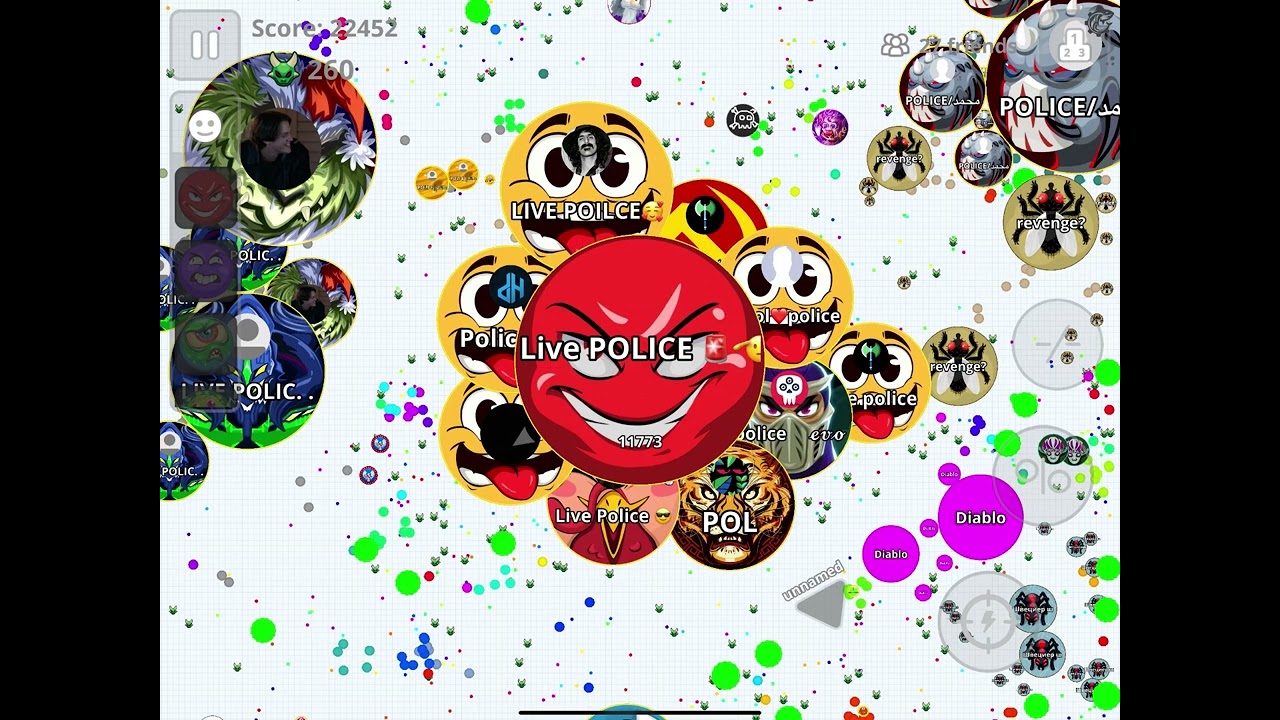 الحلقة الثانية 🔥_ مسلسل اقاريو _ دمروو البلاد  بقايا الحجاج. Agar.io#agar 