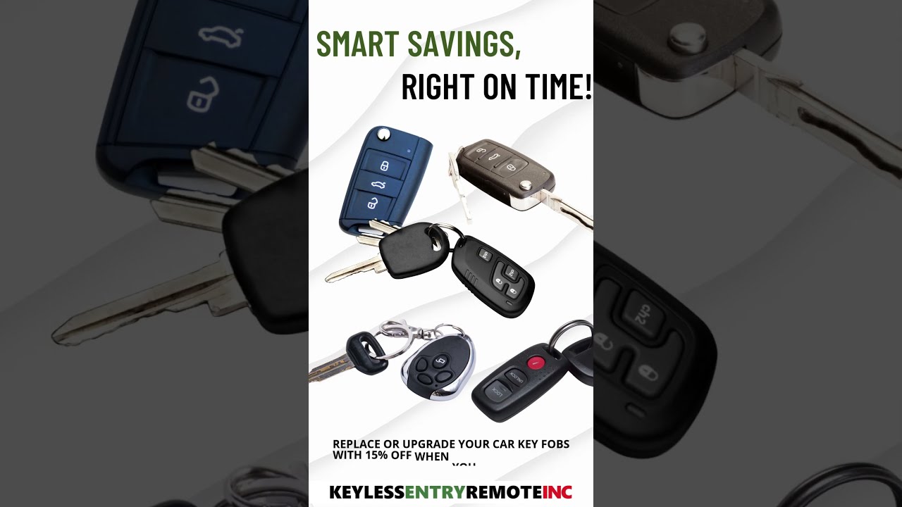 15% Off 2 Or More Car Key Fobs