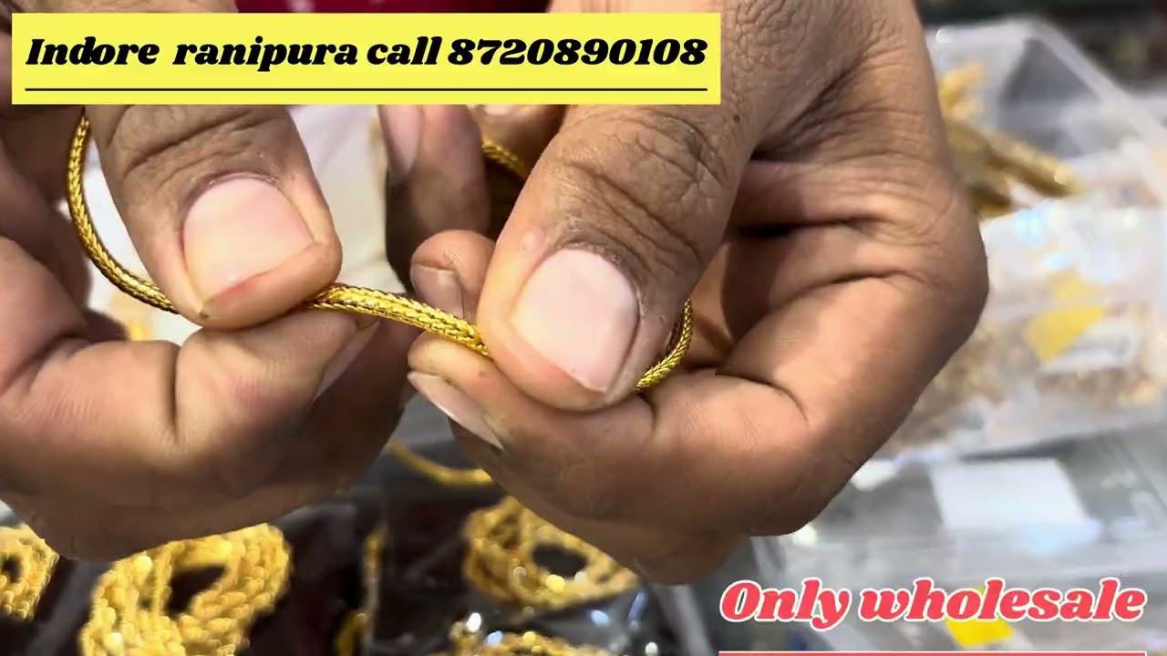 Indore ranipura only wholesale jewellery ￼