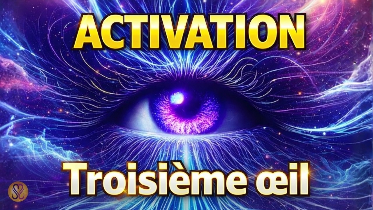 30 MIN 💫 ACTIVATION PUISSANTE 3ème œil 💫 Réveille ton intuition  🎧  Clairvoyance et perception