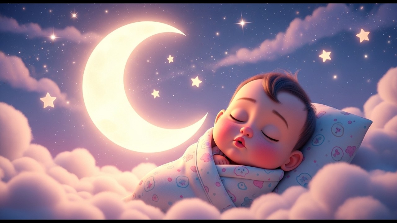 Bedtime Lullaby Song 🌙✨ | Calm Sleep Music for Babies & Toddlers