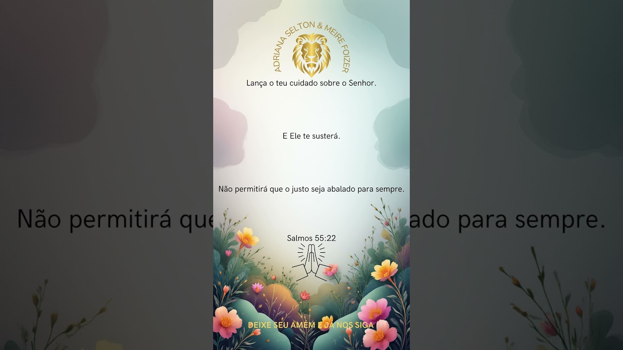 😔✨ Você tem entregado suas preocupações a Deus ou tenta carregar tudo sozinho? 🙏🕊️